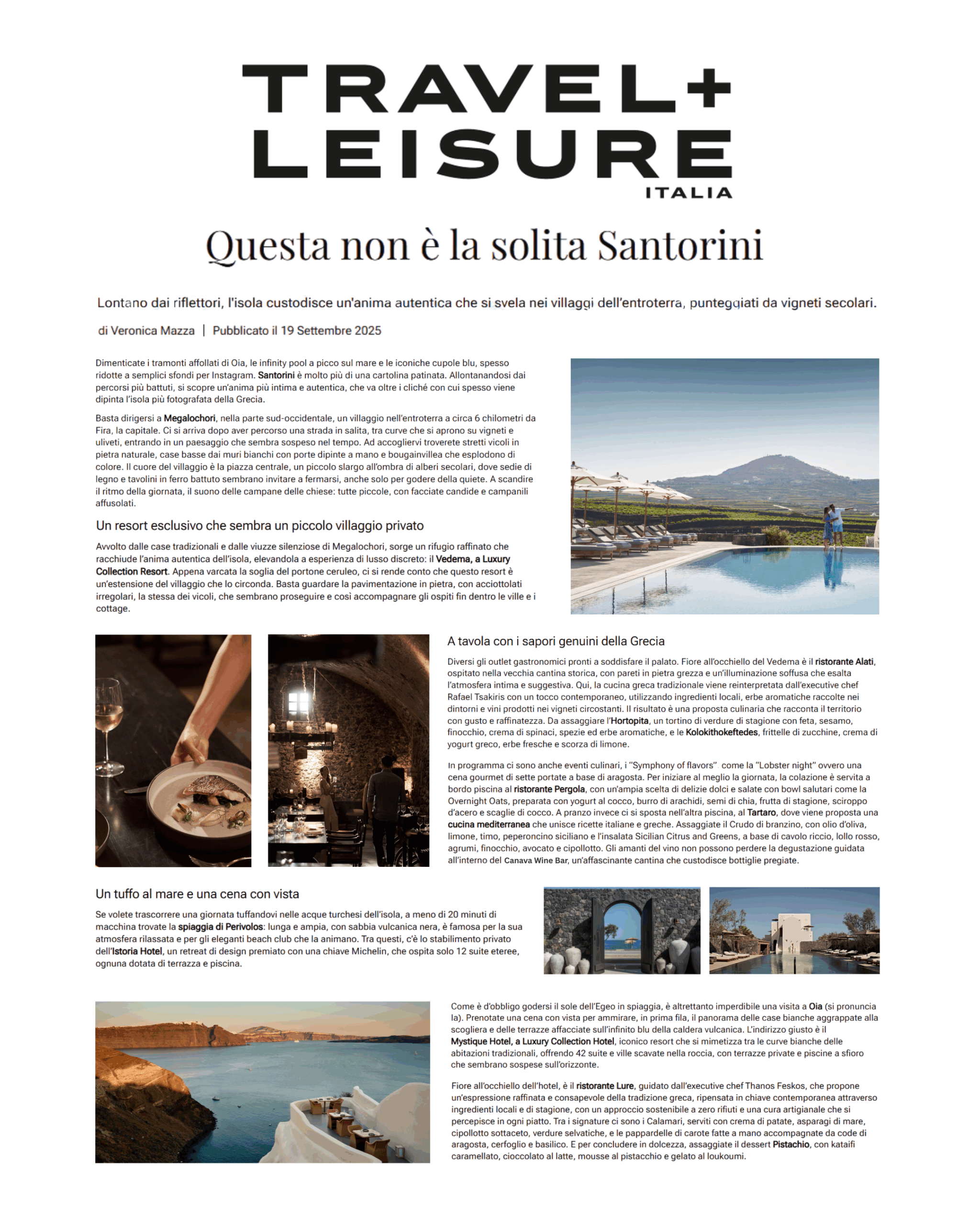 Travel + Leisure (Italia) – September 2025