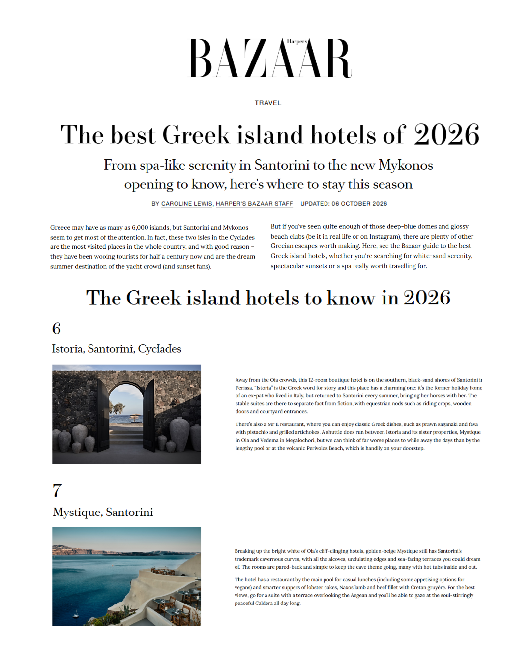 Harpers Bazaar (UK) – October 2026